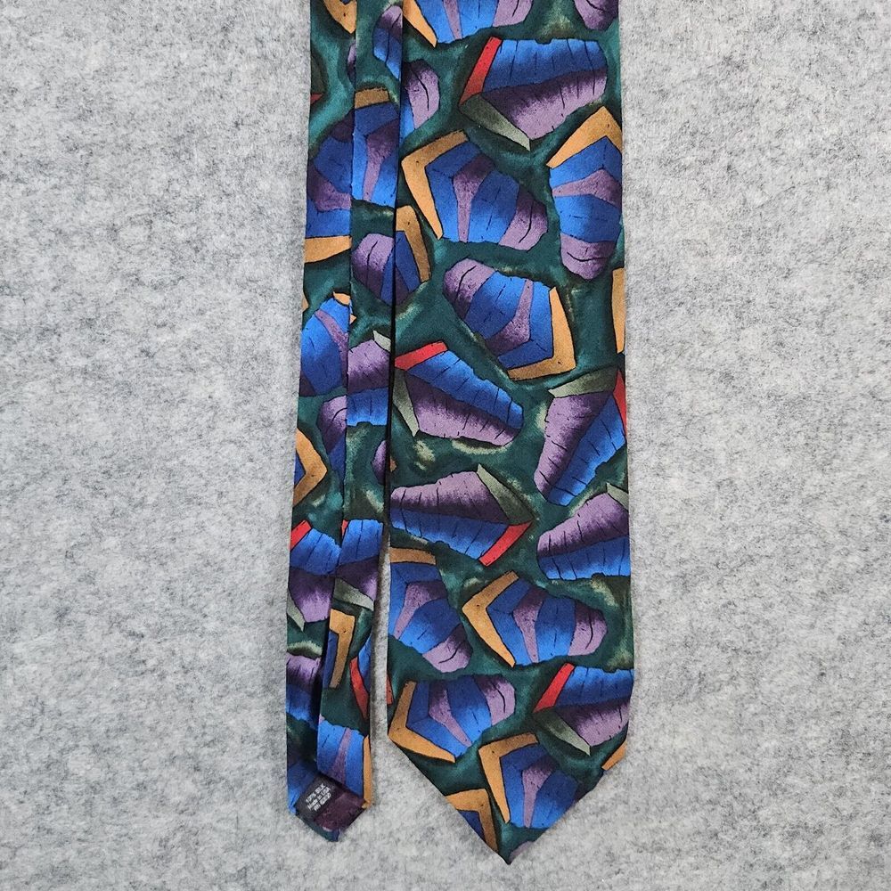 Jerry J Garcia Silk Neck Tie COLORFUL Abstract 57x4 Inches Grateful Dead Classic